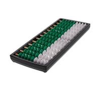Yardwe Vintage Column Abacus for Math Learning Practical Calculating Tool for Students for School Use Lightweight Compact Design Young Learners