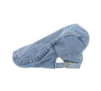 Yardwe Vintage Denim Newsboy Cap Adjustable Duckbill Hat Classic Retro Style for Men and Women Comfortable Breathable Fashion Accessory for Everyday Wear