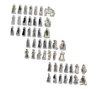 Yardwe Vintage People Stickers Set for Scrapbooking and Journaling 49-Piece Decorative Decals for DIY Diary Retro Theme Stickers for Crafting and Album Decoration