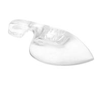 Yardwe Violin Chin Rest Pad Transparent Replacement Cushion for Violins Stylish Design Fit for Beginners Professionals Durable Practical Playing Accessory