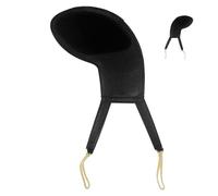 Yardwe Violin Shoulder Pad and Chin Rest Pad for Ergonomic Design for Comfort and Stability for Boys and Girls and Adults Stylish Black Finish