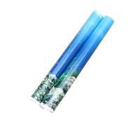 Yardwe Vivid Fish Aquarium Wallpaper Realistic Tank Decor Elegant Aquarium Background Easy Peel and Stick for Household Environment