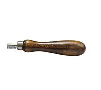 Yardwe Walnut Handle Pet Grooming Comb with Stainless Steel Teeth Gentle Flea Removal Tool for Dogs and Cats Durable Pet Supplies for Efficient Grooming and Tear