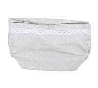 Yardwe Washable Fabric Basket Liner for Storage Basket and Diaper Caddy, Cloth Insert with Neutral Colour Scheme, Protects Infants from Rough Edges, Easy to Clean for Nursery and Playroom