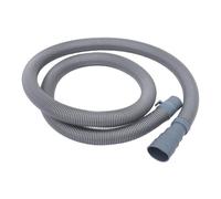 Yardwe Washing Machine Drain Hose Extension Kit 2.0m PVC Flexible Leakproof Washer Pipe with Connector for Difficult Installation Areas and Bathroom Use