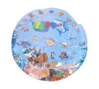 Yardwe Water Sensory Playmat Cat Fish Mat for Interactive Fun Inflatable Pet Child Play Mat