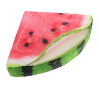 Yardwe Watermelon Plush Decorative Pillow Stuffed Throw Pillow for Couch Chair Floor and Summer Photoshoot Props Cozy and Fun Accent for Living Room and Play Areas