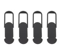 Yardwe Webcam Privacy Covers Slide to Open or Close 6pcs for Laptop and Webcam, Black Abs Material Easy to Use Camera Privacy Slider for Online Meetings and Video Calls