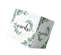 Yardwe Wedding Card Receiving Box Paper Keepsake for Bridal Shower