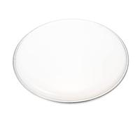 Yardwe White Drumhead for Drum Kit 10 Inch Pet Material Double Layers Decks Jazz Drum Accessory That Enhances Overtone and Is Not Easy to Break, Suitable for Percussionists and Drummers