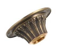 Yardwe Wide Base Tibetan Prayer Wheel Holder Hand Prayer Wheel Stand for Buddhists Artisan Craftsmanship