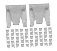 Yardwe Wire Cage Clips Cage Repair Clips 300pcs Iron Metal for Bird Cat Dog Reptile Assembly Building Accessories Secure Clamp Mounting Kit