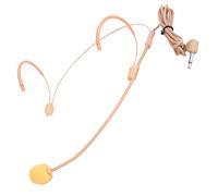 Yardwe Wired Headset Microphone for Singing Head-mounted Ear Microphone, Skin-tone Headset Mic for Teachers and Performers, Classroom and Speech Use