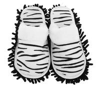 Yardwe Women's Cleaning House Slippers Detachable Design and Thick Warm Sole, Chenille and Cotton Cloth Material, Wood Floor Friendly Mop Shoes for Easy Cleaning in Homes and Hotels