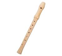 Yardwe Wood 8-hole Soprano Recorder for Children, Beginner Wind Instrument, Portable Wooden Clarinet Suitable for Kids Music Practice and Education