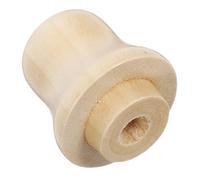 Yardwe Wood Tuning Fork Stabilizing Base Holder Block for Meditation and Sound Therapy, Universal Compatible Tuning Fork Support Stand, Solid Wood Mount for Home and Professional Use