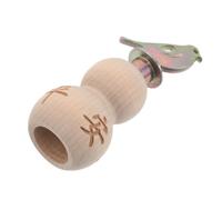 Yardwe Wooden Bird Whistle Gourd Shape Hand-Twist Sound Maker Novelty Whistle for Animal Call Training and Party Favor Decor