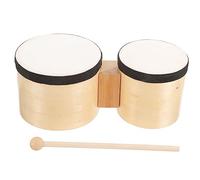 Yardwe Wooden Drum Percussion Instrument with Stick for Adults Hand-eye Coordination Training in Dance and Early Education