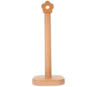 Yardwe Wooden Hair Tie Organizer Sl nd Stylish Design with Ample Storage Space and Scrunchie Holder Stand Easy to Maintain Khaki Hairbands Display for Vanity Or Dressing Table