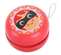 Yardwe Wooden Yoyo for Cute Soldier Cartoon Design Educational for Developing Fine Motor Skills for Fun and Engaging Yoyo Ball for Early Learning for Boys
