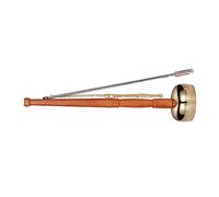 Yardwe Yin Qing Portable Copper and Wood Percussion Instrument with Sound and Easy to Carry Design, for Buddhist Meditation, Yoga and Sound Therapy Sessions