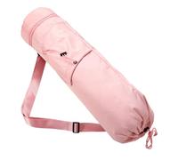 Yardwe Yoga Mat Holder with Bottom Wet Compartment Multifunctional Fitness Bag with Water Bottle Pocket Durable Yoga Mat Sleeve for Convenient Storage and Personal Items
