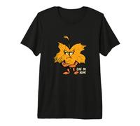 Yardwork Pun Leaf me Alone Premium T-Shirt