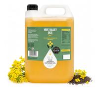 Yare Valley Oils Extra Virgin Cold Pressed Rapeseed Oil 5L - Norfolk Farm-Pressed - Rich in Omega 3, 6, 9 & Vitamin E - Great Taste Award Winner - Rapeseed Oil for Cooking, Baking & Frying