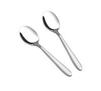 Yarebest 12 Pieces Stainless Steel Teaspoons Set, Small Dessert Spoon, Coffee Spoon