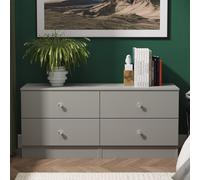 Yarmouth Bed Box - 4 Drawer - Dusk Grey