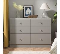 Yarmouth Chest - 6 Drawer - Midi - Dusk Grey