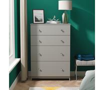 Yarmouth Chest - Deep - 4 Drawer - Dusk Grey