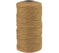 Yarn, 100M 2mm Macrame Cord Cotton Rope String Crafts DIY Colored Thread Twisted Handmade Sewing(11-)