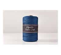 Yarn 300G 1PC 2MM Polyester Woven Yarn Polyester Crochet Thread Rug for Hand Made Bags Hats(0NO.10 D.Navy)