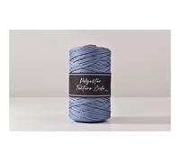 Yarn 300G 1PC 2MM Polyester Woven Yarn Polyester Crochet Thread Rug for Hand Made Bags Hats(0NO.19 Lake Blue)