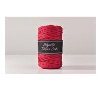 Yarn 300G 1PC 2MM Polyester Woven Yarn Polyester Crochet Thread Rug for Hand Made Bags Hats(0NO.54 Cherry RED)
