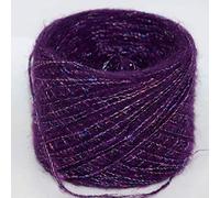 Yarn 50g Mohair Metallized Thread Yarn Coarse Mercerized Knitting Acrylic Chenille Burly Spun Crochet(Modena)