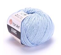 Yarn Art Jeans: Premium Cotton Yarn for Crochet & Knitting - Variety of Colours - Ideal for Double Knitting, Worsted Weight, Baby Projects, T-Shirt Yarn, & More - Lion Brand Quality