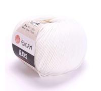 Yarn Art Jeans: Premium Cotton Yarn for Crochet & Knitting - Variety of Colours - Ideal for Double Knitting, Worsted Weight, Baby Projects, T-Shirt Yarn, & More - Lion Brand Quality