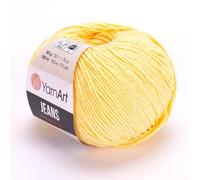 Yarn Art Jeans: Premium Cotton Yarn for Crochet & Knitting - Variety of Colours - Ideal for Double Knitting, Worsted Weight, Baby Projects, T-Shirt Yarn, & More - Lion Brand Quality