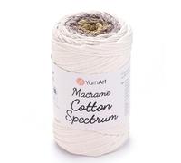 Yarn Art Macrame Cotton Spectrum Cord, 8.80 Oz, 246.06 Yds, Multicolor, Worsted-Aran(4), 5 mm Recommended