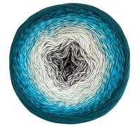 Yarn Art YarnArt Flowers Yarn 55% Cotton 45% Acrylic 250gr 1094yds Multicolor Cotton Yarn Rainbow Crochet Yarn Spring Summer - 1 Fine Sport Skein (289)