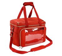 Yarn Bag,Adjustable Strap Portable Tote - Knitting Project Travel Crochet Bag | for Women Mom Craft Lovers Tools Hooks Needles Home Travel