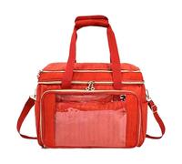 Yarn Bag | Compartmented Large Capacity Organizer | Knitting Project Travel Crochet Bag - for Women Mom Craft Lovers Tools Hooks Needles Home Travel