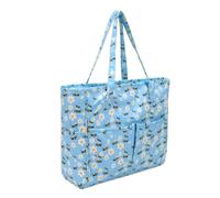 Yarn Bags for Crocheting Multi-Pocket Oxford Cloth Smooth Zipper Tote