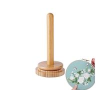Yarn Ball Holder,Stable Yarn Ball Dispenser. Manual Wooden Yarn Winder Holder, Rotating Wool Ball Holder,for Crocheting Knitting