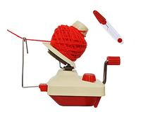 Yarn Ball Winders, Yarn Knitting Loom Crochet Swift Yarn Fiber String Ball Wool Winder DIY Tool Kit, 1Yarn Ball Winder+1PC Scissors (2)