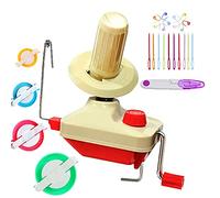 Yarn Ball Winder, Hands Operated Swift Yarn Fiber String Ball Wool Winder Machines for Family + pom pom Maker
