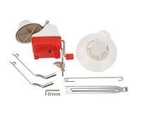 Yarn Ball Winder, Manual Hand Operated Wool Winder Machine with Desktop Fixing Plate, Compact Plastic String Winding Machine for Knitting and Crocheting