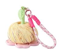 Yarn Ball Winder - Prevent Knotting with Wrist Strap | Crocheting Yarn Ball Dispenser - for Car Rides Home Travel Studio Crafting Project Professionals Beginners Women Adults